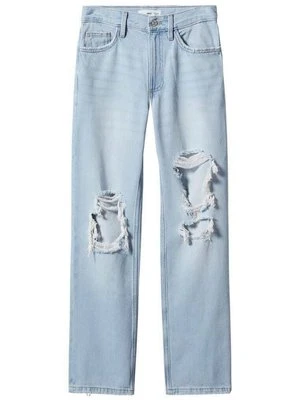 Jeansy Straight Leg Mango