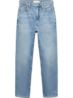 Jeansy Straight Leg Mango niebieski