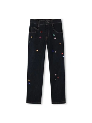 Jeansy Straight Leg MARC JACOBS KIDS niebieski