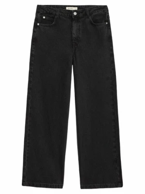 Jeansy Straight Leg Marks & Spencer czarny