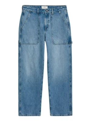 Jeansy Straight Leg Marks & Spencer jasnoniebieski