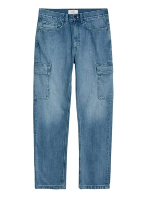 Jeansy Straight Leg Marks & Spencer jasnoniebieski