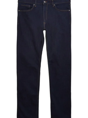 Jeansy Straight Leg Marks & Spencer niebieski