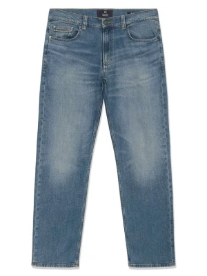 Jeansy Straight Leg Matinique niebieski denim