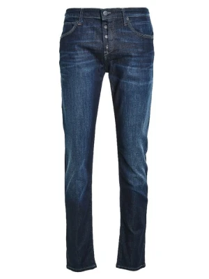 Jeansy Straight Leg Mavi granatowy