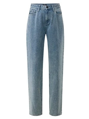 Jeansy Straight Leg Mexx niebieski