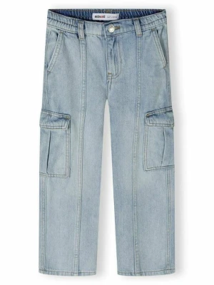 Jeansy Straight Leg MINOTI jasnoniebieski denim