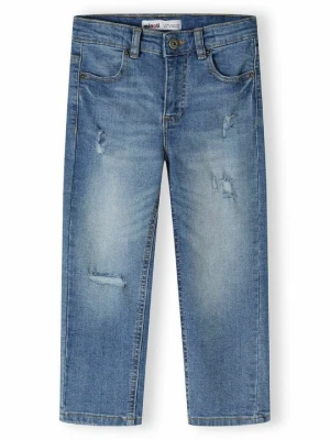 Jeansy Straight Leg MINOTI niebieski denim