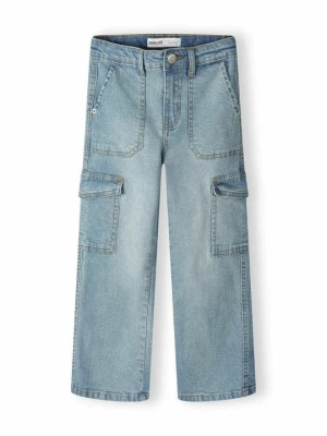 Jeansy Straight Leg MINOTI niebieski denim