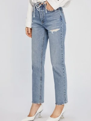 Jeansy Straight Leg Miss Sixty niebieski denim
