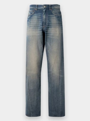 Jeansy Straight Leg MM6 Maison Margiela czarny