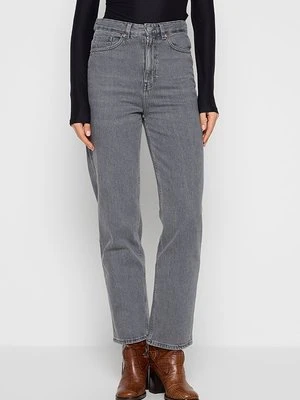 Jeansy Straight Leg Monki czarny