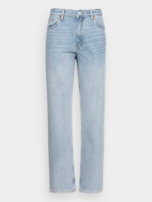 Jeansy Straight Leg Monki jasnoniebieski