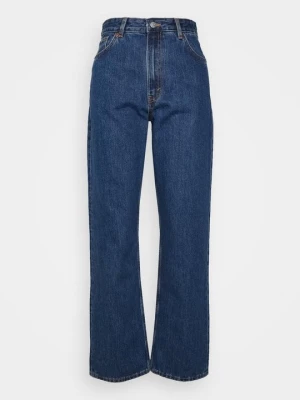 Jeansy Straight Leg Monki niebieski