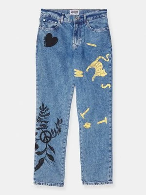 Jeansy Straight Leg MOSCHINO JEANS