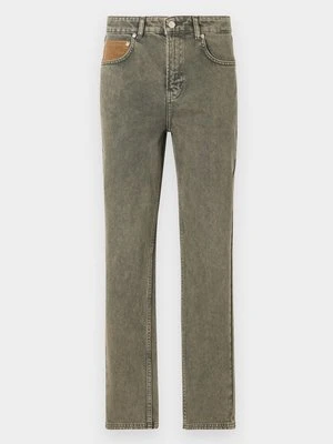 Jeansy Straight Leg MOSCHINO szary