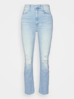 Jeansy Straight Leg Mother jasnoniebieski