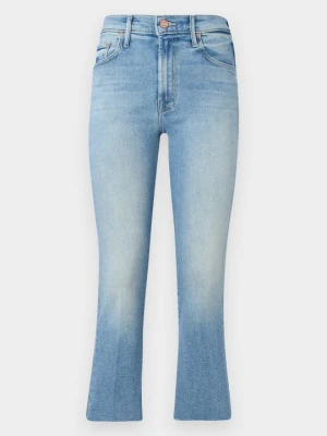 Jeansy Straight Leg Mother jasnoniebieski denim