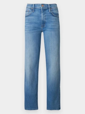 Jeansy Straight Leg Mother niebieski denim