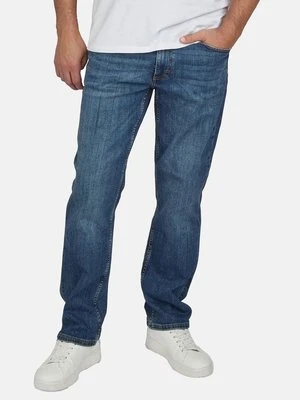 Jeansy Straight Leg Mustang niebieski denim