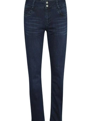 Jeansy Straight Leg My Essential Wardrobe ciemnoniebieski