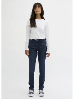 Jeansy Straight Leg My Essential Wardrobe ciemnoniebieski