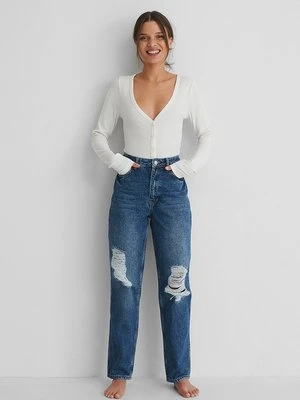 Jeansy Straight Leg NA-KD