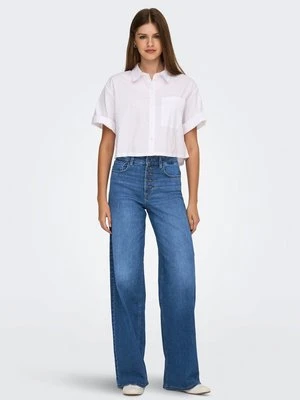 Jeansy Straight Leg Only niebieski denim