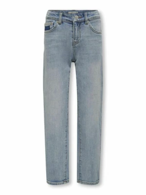 Jeansy Straight Leg ONLY GIRLS jasnoniebieski denim