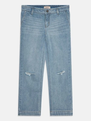 Jeansy Straight Leg ONLY GIRLS jasnoniebieski denim