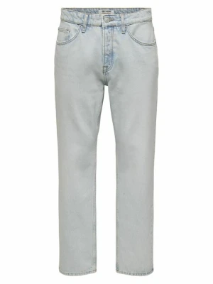 Jeansy Straight Leg Only & Sons jasnoniebieski