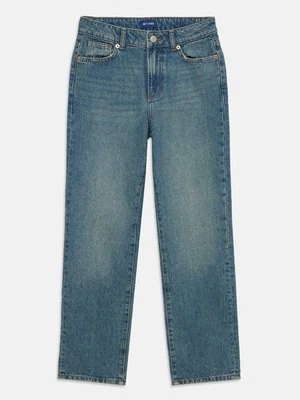 Jeansy Straight Leg Only & Sons niebieski denim