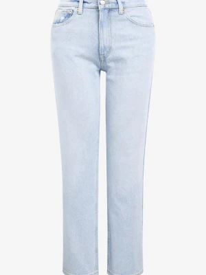Jeansy Straight Leg Own.Denim denim wybielany