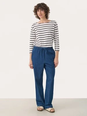 Jeansy Straight Leg Part Two niebieski denim