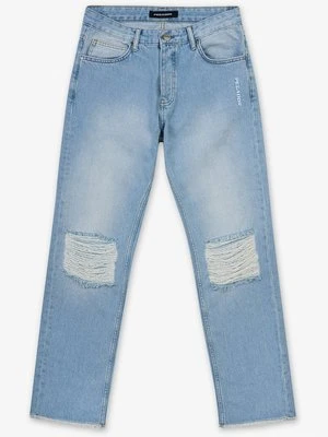 Jeansy Straight Leg Pegador