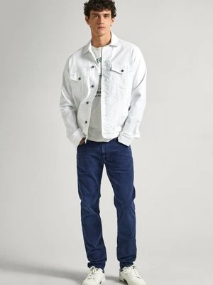 Jeansy Straight Leg Pepe Jeans granatowy