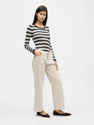 Jeansy Straight Leg Pepe Jeans beżowy