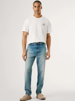 Jeansy Straight Leg Pepe Jeans jasnoniebieski