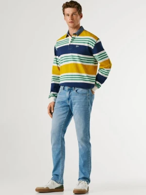 Jeansy Straight Leg Pepe Jeans kolorowy denim