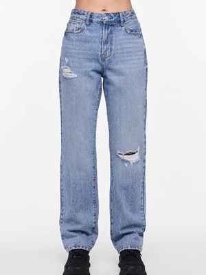 Jeansy Straight Leg Pieces