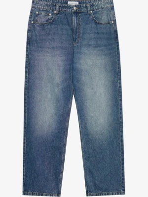 Jeansy Straight Leg Pier One By Zalando denim z drugiej ręki