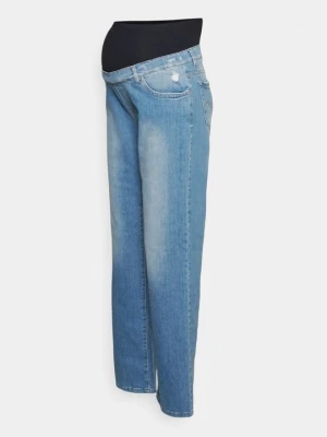 Jeansy Straight Leg Pietro Brunelli jasnoniebieski denim