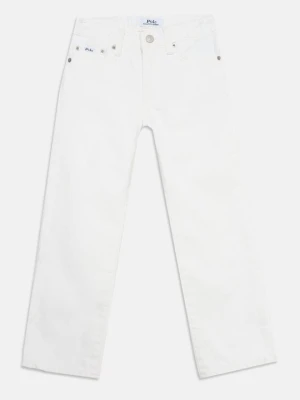 Jeansy Straight Leg Polo Ralph Lauren biały