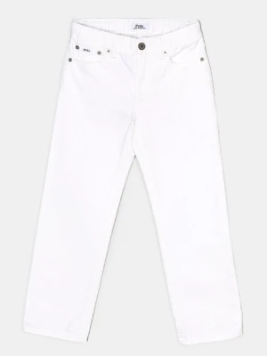 Jeansy Straight Leg Polo Ralph Lauren biały