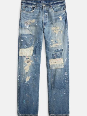 Jeansy Straight Leg Polo Ralph Lauren niebieski denim