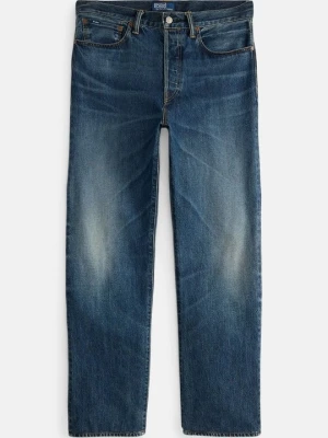 Jeansy Straight Leg Polo Ralph Lauren niebieski denim