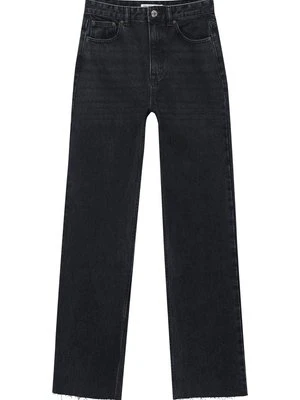 Jeansy Straight Leg PULL&BEAR czarny