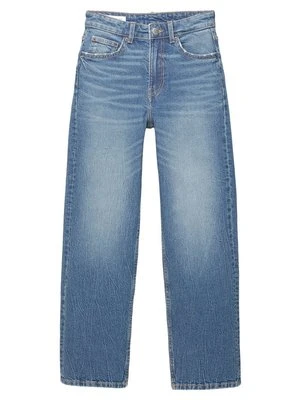 Jeansy Straight Leg PULL&BEAR niebieski denim