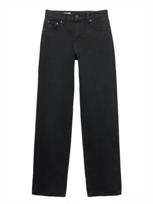 Jeansy Straight Leg PULL&BEAR czarny