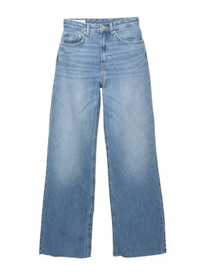 Jeansy Straight Leg PULL&BEAR niebieski denim
